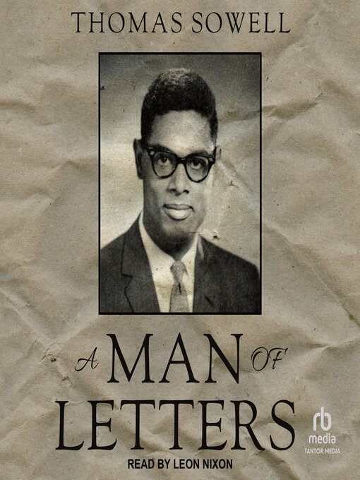 Title details for A Man of Letters by Thomas Sowell - Wait list